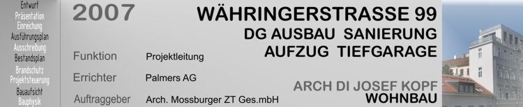 Dachgescho&szlig;ausbau, Sanierung 18. Wien