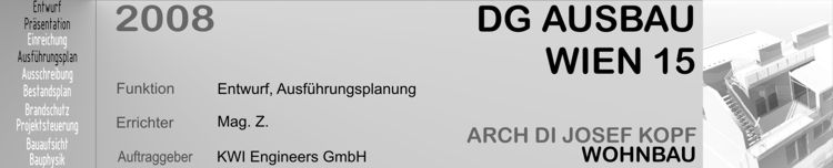 Dachgescho&szlig;ausbau, 15. Wien, Penthouse Dachterrassenwohnung Dachterrasse