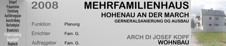 Sockelsanierung Aufstockung Wohnhausanlage Dachgescho&szlig;ausbau Terrassenwohnung Wohnhaussanierung