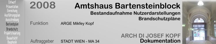 Bartensteinblock, 1. Wien Amtshaus der Stadt Wien Magistratsabteilungen