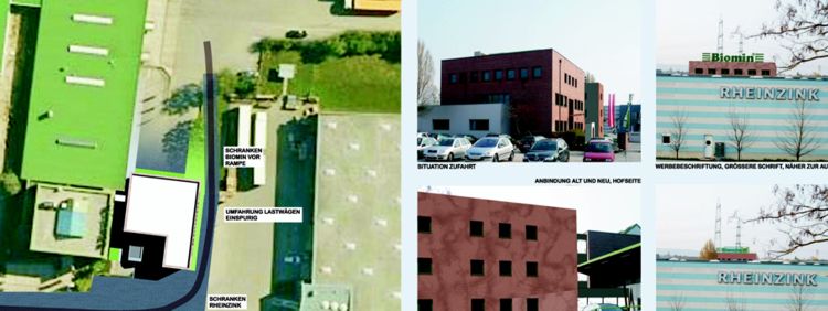 Erweiterung B&uuml;rogeb&auml;ude Biomin, Herzogenburg