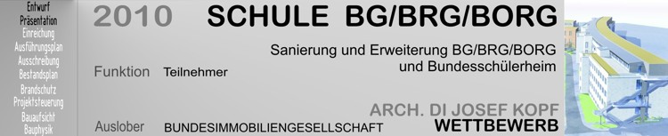 Sanierung und Erweiterung BG BRG BORG Eisenstadt Sch&uuml;lerheim Bundessch&uuml;lerheim Gymnasium Realgymnasium