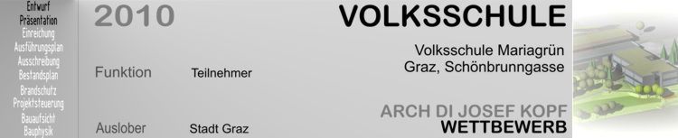 Volksschule Mariagr&uuml;n Graz Neubau Hanglage